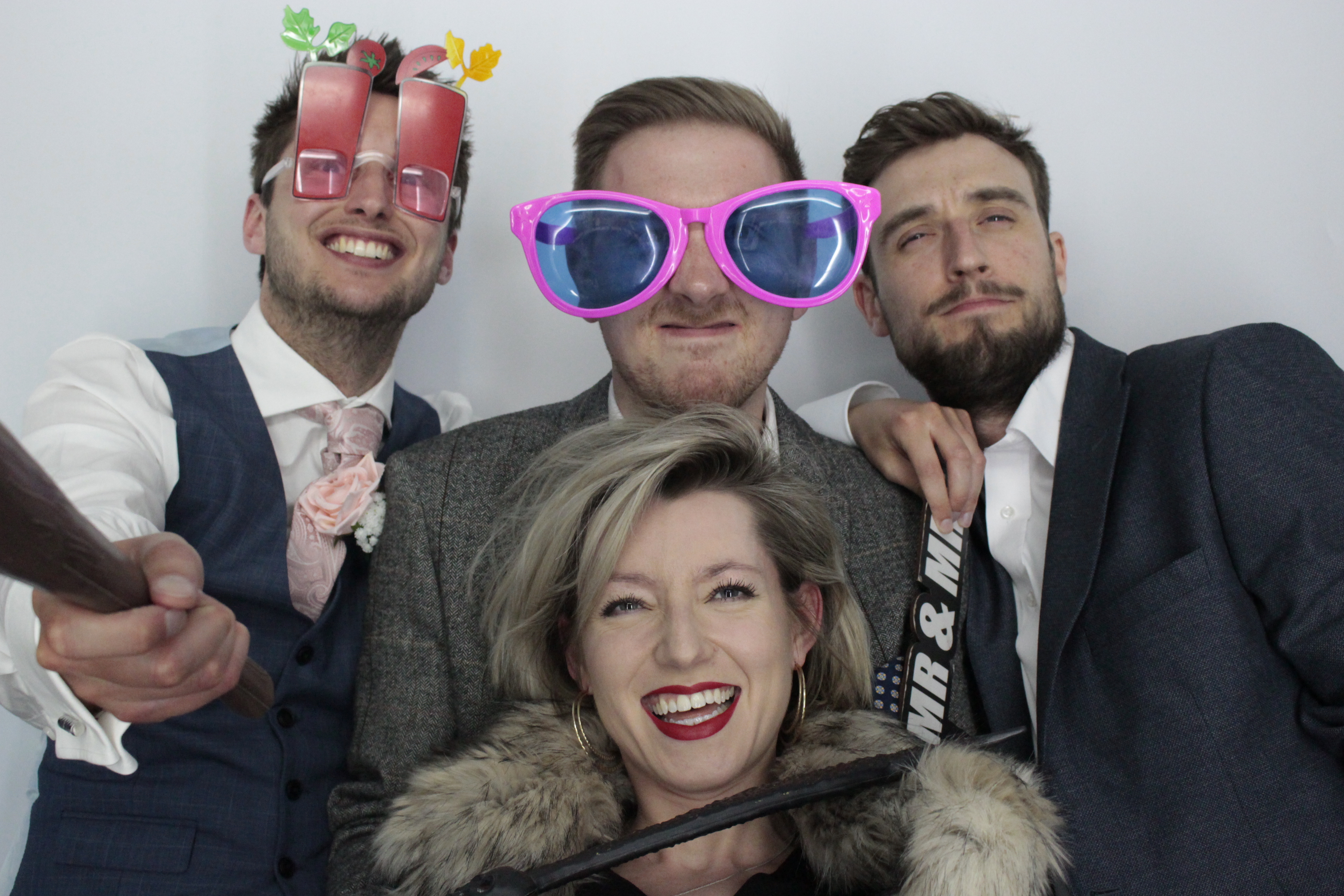 James and Tracy’s wedding  | View more photos from the event at gallery.myphotoboothexperience.co.uk/u/MyPhotoBoothExperienceLtd/James-and-Tracy’s-wedding